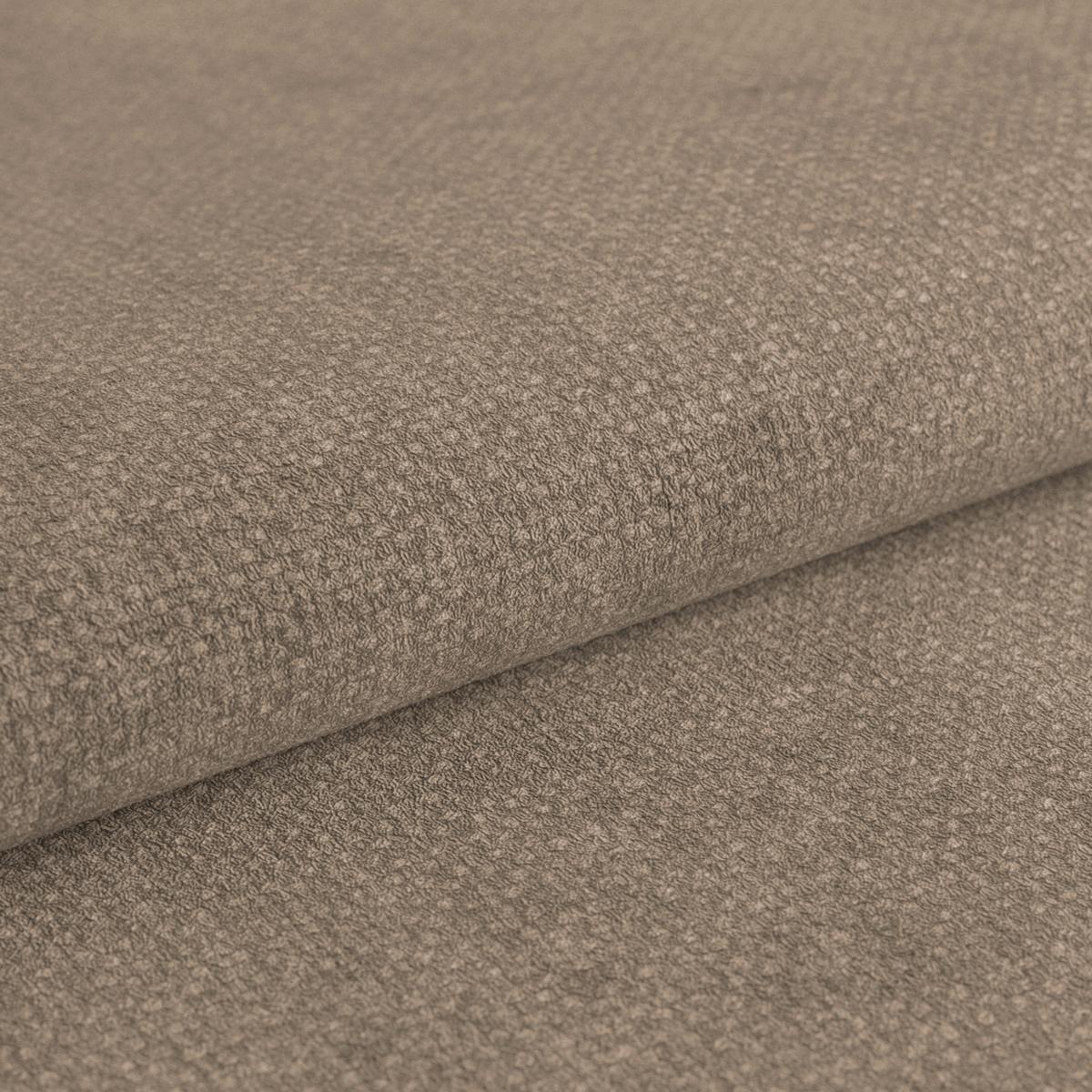 Eckbank Kian Webstoff Braun, S: 233x164cm - Schwarz/Braun, Trend, Textil/Metall (233/164cm)