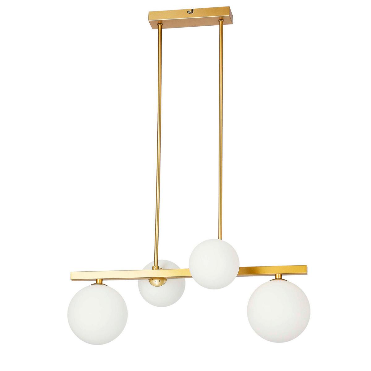 Hängeleuchte 34-73426 - Messingfarben, KONVENTIONELL, Metall (59/35/83cm)