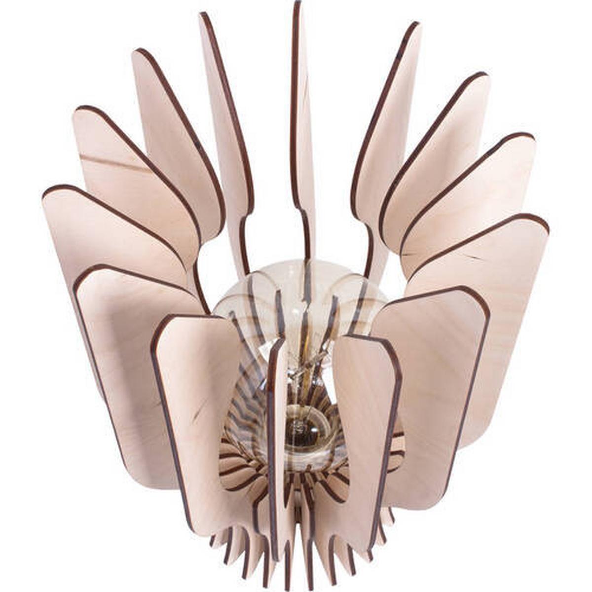 Tischleuchte 4210450 Gracili - Naturfarben, Natur, Holzwerkstoff (23/37cm)