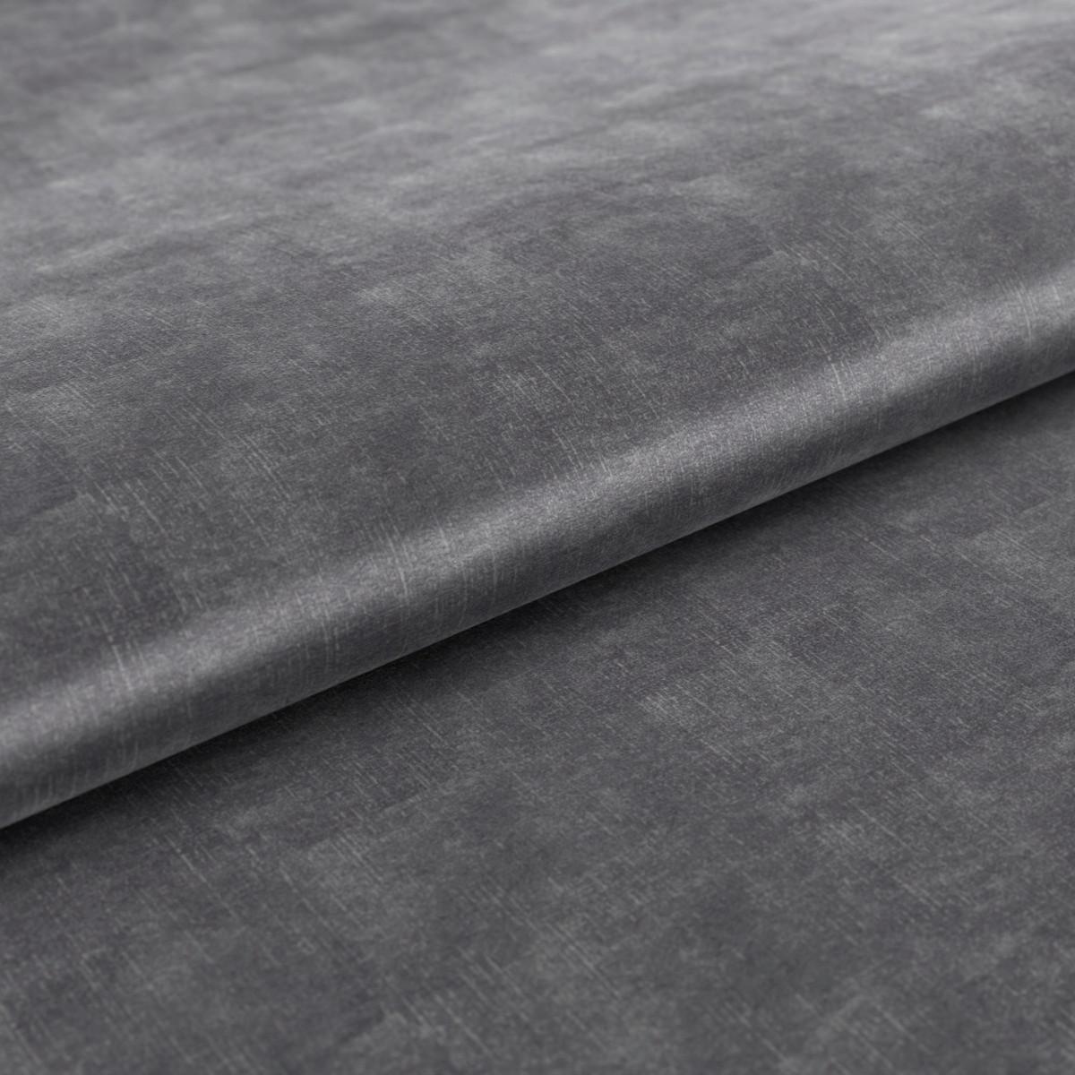 Houpací židle MILOS - šedá/černá, Moderní, kov/textil (45/93/61cm)