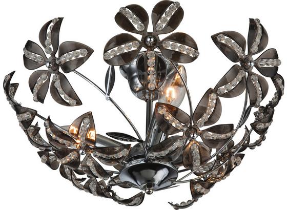 Hängeleuchte Kaunos,ø 40 cm - Grau, MODERN, Kunststoff/Metall (40/19cm) Hängeleuchte Kaunos,ø 40 cm - Grau, MODERN, Kunststoff/Metall (40/19cm)