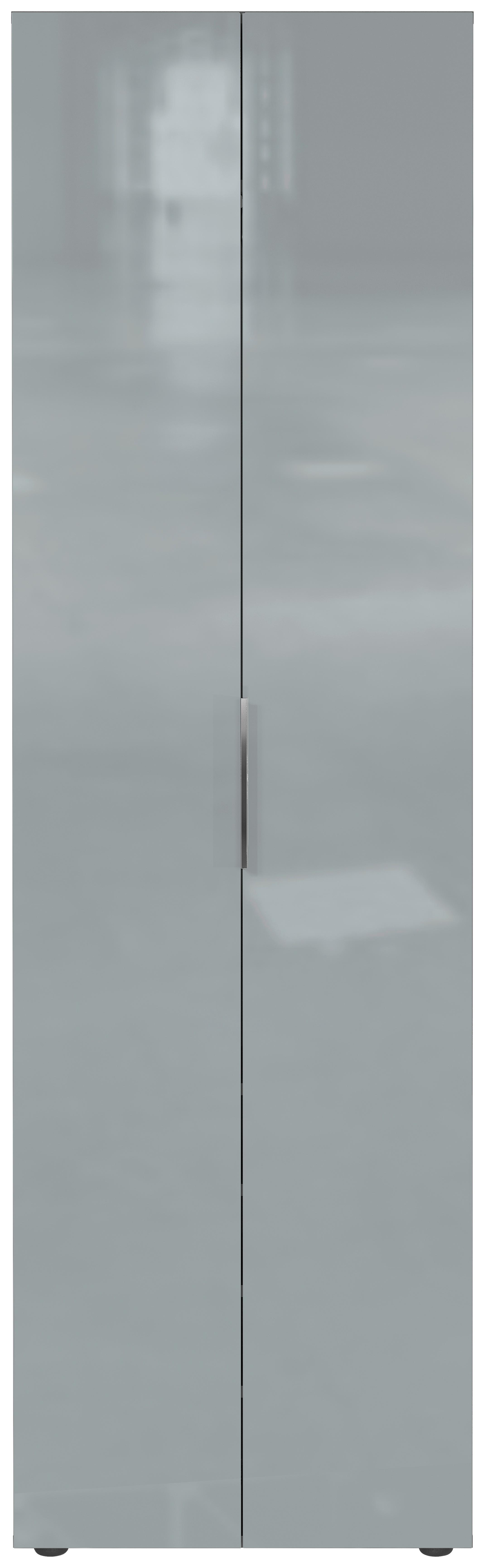 Garderobenschrank Genova Graphitfarben B: 59 cm