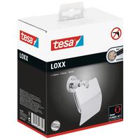 Toilettenpapierhalter Zum Kleben Loxx, Edelstahl Chrom - Chromfarben, MODERN, Metall (13,5/15,5/8,5cm)