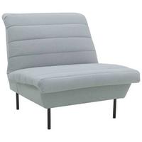 Sessel Looks Ix - Schwarz/Hellblau, Design, Textil (92/92/103cm) - LOOKS by W.Joop
