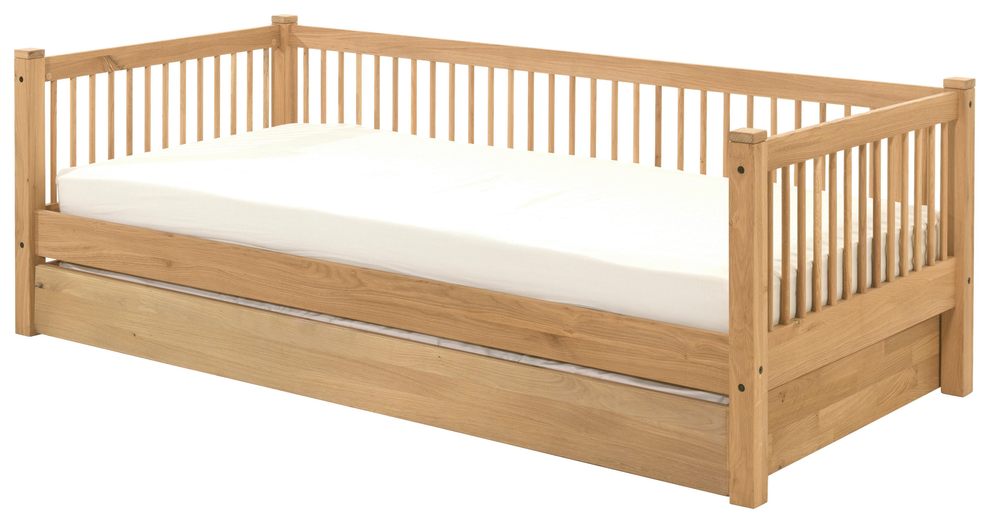 Ausziehbett Forrest - Naturfarben, MODERN, Holz (90/200cm) - MID.YOU
