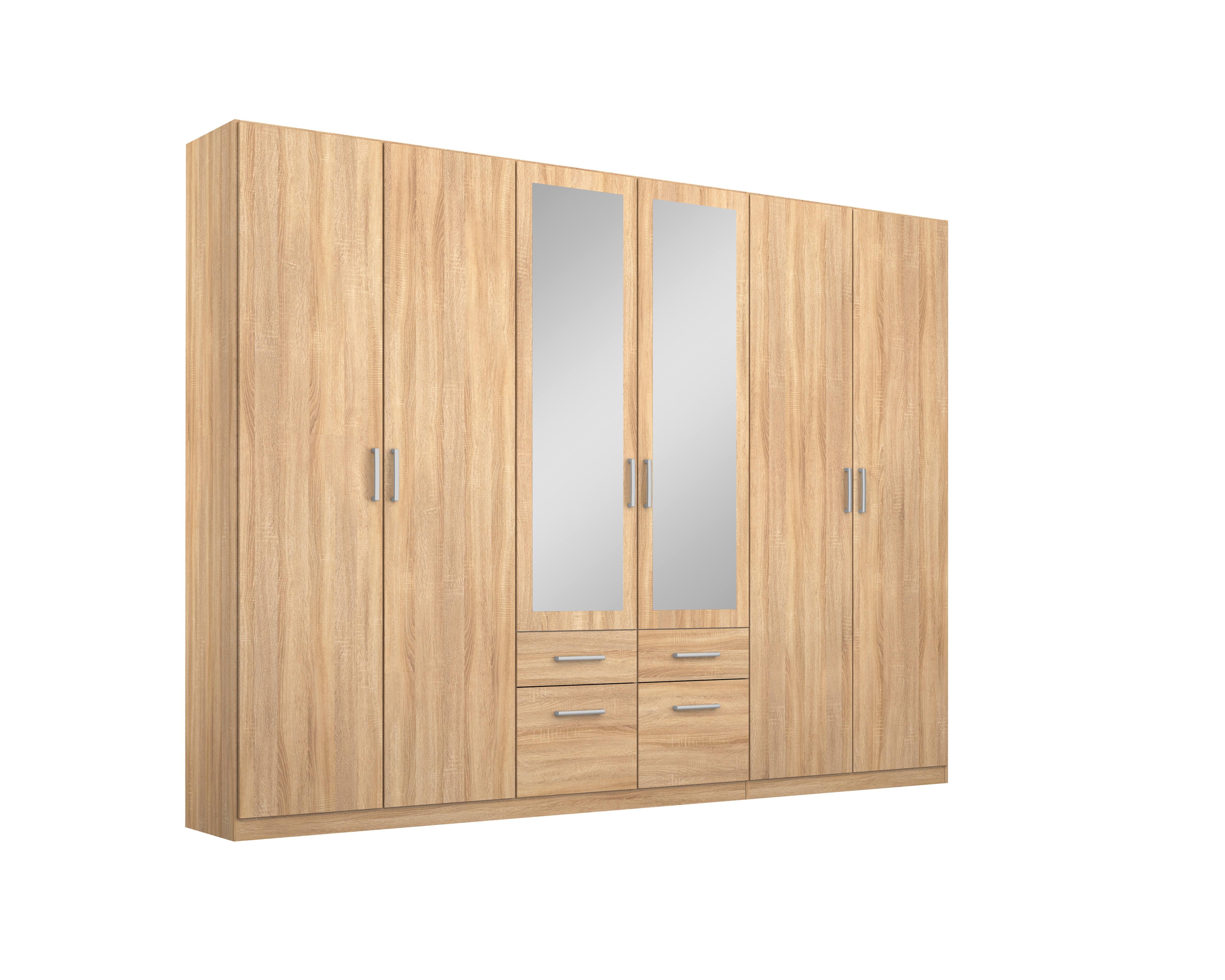 Drehtürenschrank Bingen S. Eiche D. B: 271cm