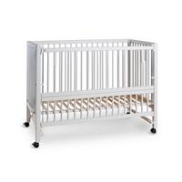 Beistellbett Weiß - Weiß, Basics, Holz (124/90/64cm) - tiSsi