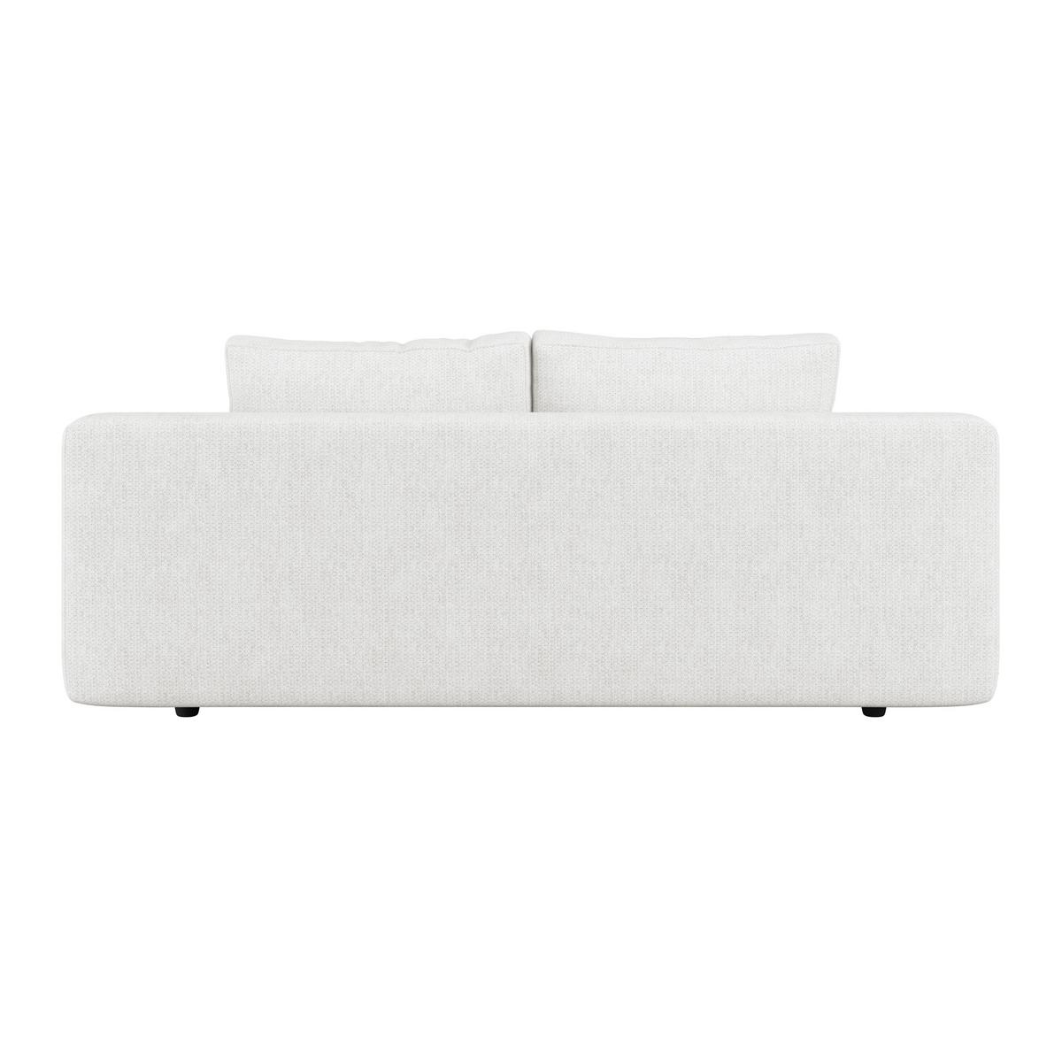 3-Sitzer-Sofa Mit Schlaffunktion Olso Weiß - Weiß, Trend, Holz/Kunststoff (205/72/100cm)