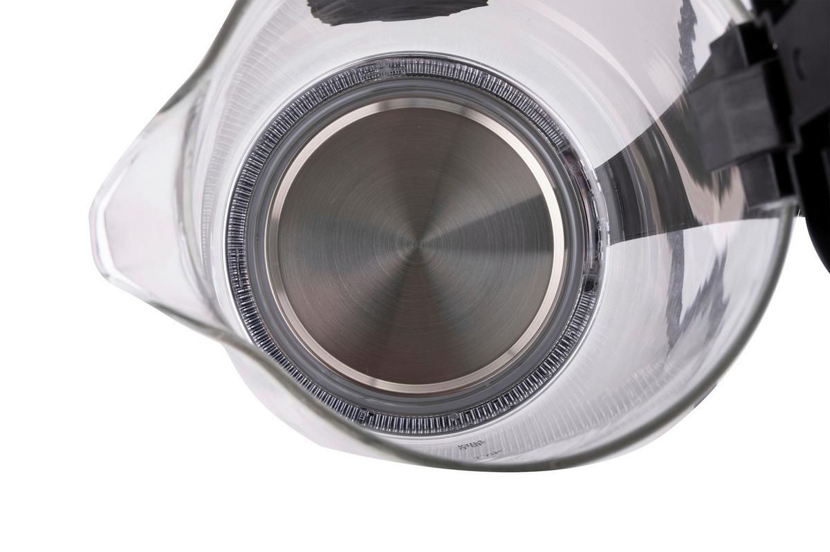 Wasserkocher 18554 Water Kettle - Schwarz, KONVENTIONELL, Glas/Kunststoff (22/15.8/24.7cm) - Alpina 6287