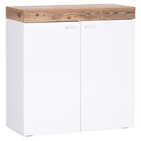 Kommode Mit Soft-close B: 90,1 Cm Henry, Weiß/alpin Lodg - MODERN, Holzwerkstoff (90,1/95,2/42,1cm)