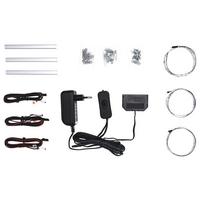 Einlegebodenbeleuchtungs-Set Assini - Design, Kunststoff/Metall (100/1/1cm) - MID.YOU