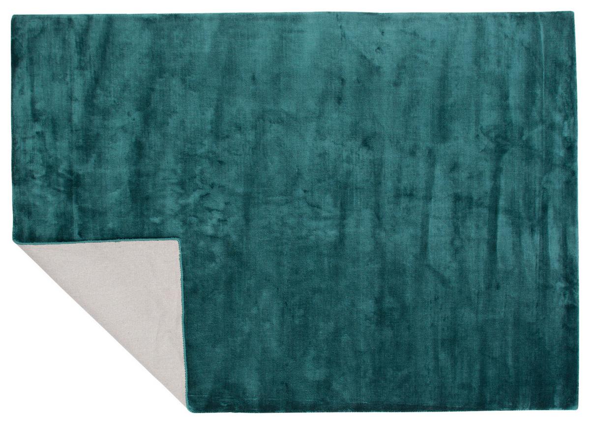 Hochflorteppich Indra - Jadegrün, LIFESTYLE, Textil (200/300cm) - P & B