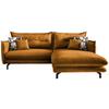 Ecksofa Lava Gelb S: 255/180 cm - Gelb/Multicolor, MODERN, Textil (255/180cm) - Livetastic
