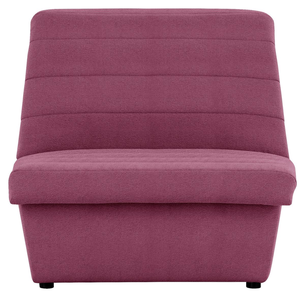 Sessel Looks Viii - Weinrot/Schwarz, Design, Textil (92/92/103cm) - LOOKS by W.Joop
