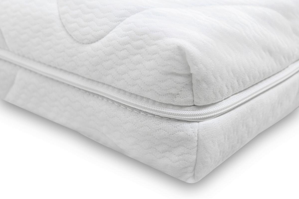 Kindermatratze Komfort Med 120x200 cm H2 H: 14 cm - Weiß, MODERN, Textil (120/200cm) - MID.YOU
