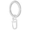 Vorhangringe Transparent Birgit Kunststoff 10 Stk. - Transparent, Kunststoff (3,5cm) - Ondega