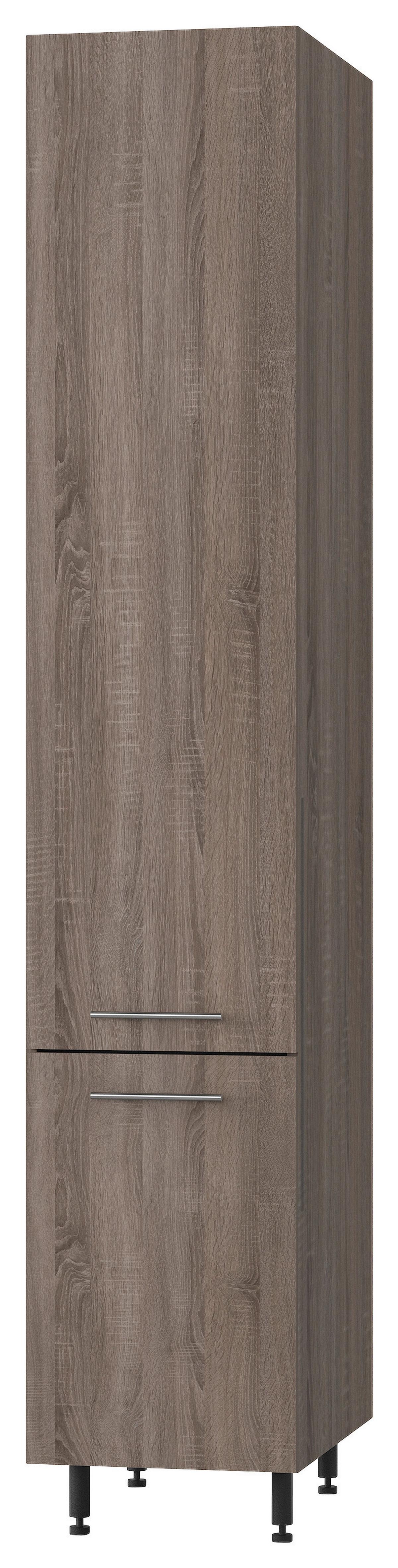 Kamraszekrény Corina 2 - tölgyfa színű, Modern, műanyag/fa (40/215/58cm)