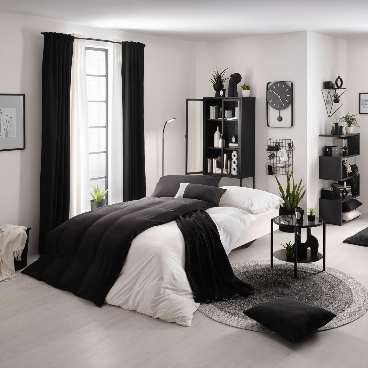 POVLEČENÍ Iris, 140/200cm, bílá - bílá, Moderní, textil (140/200cm) - Modern Living