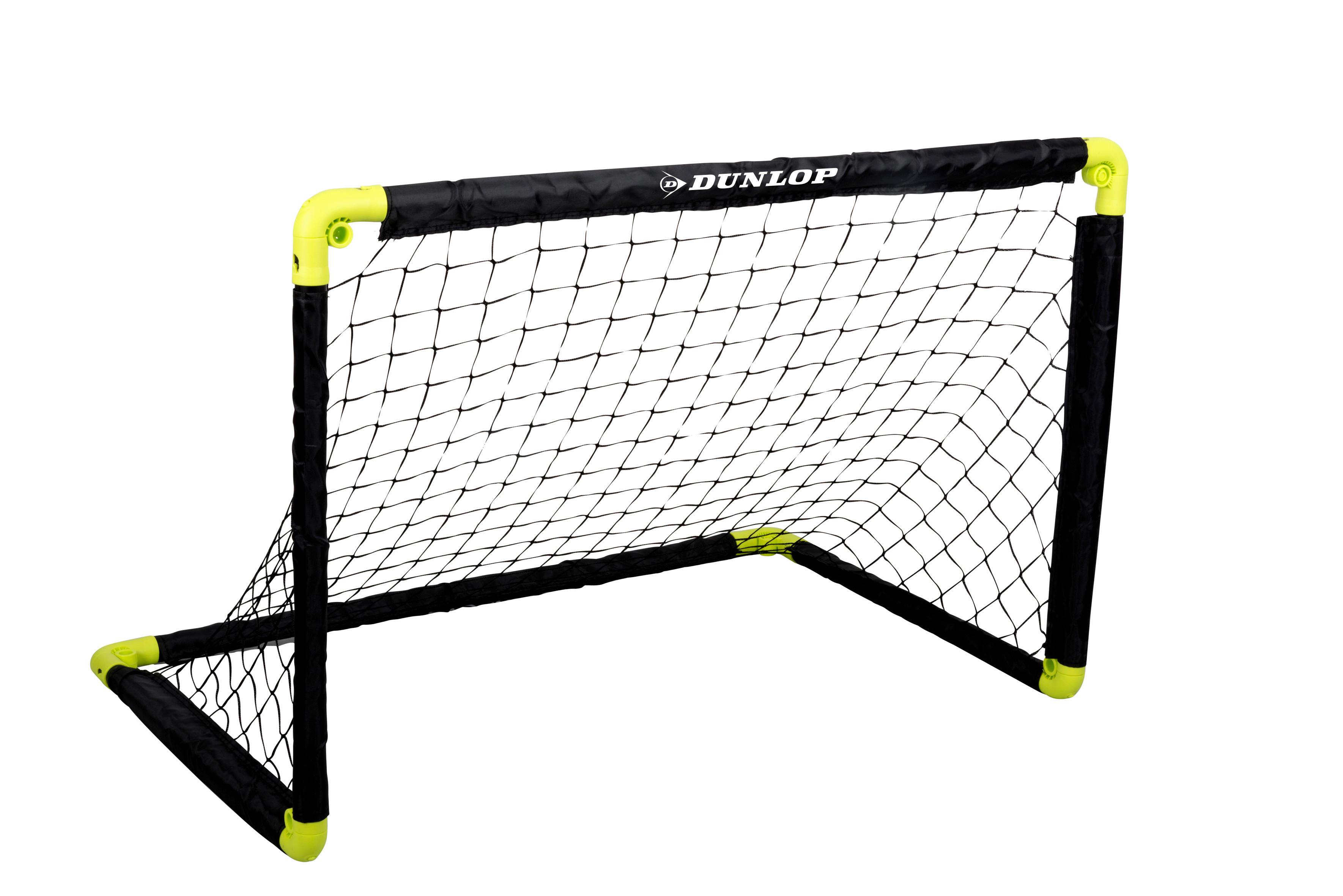 Fußballtor FUßBALLTOR 90X59X61CM - Schwarz/Grün, Natur, Kunststoff/Textil (57/25/7cm)