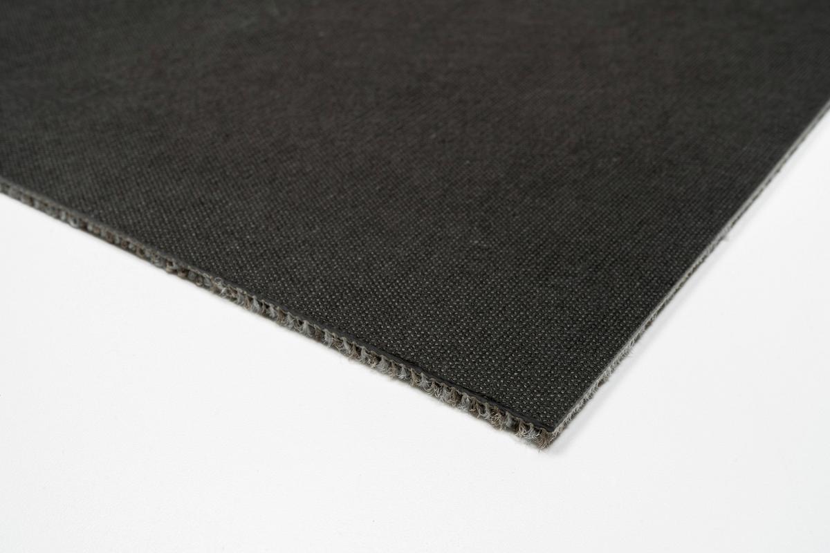 Teppichfliese Beige Marmaris 50x50 cm Florhöhe 3 mm - Hellgrau, Basics, Textil (50/50cm)