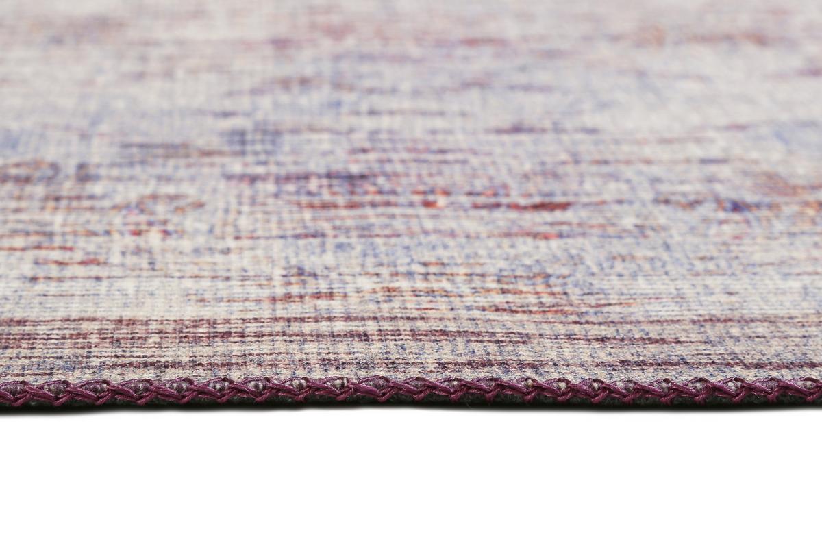 Webteppich Embrace Blau/grau/lila 120x170 Cm - Blau/Lila, KONVENTIONELL, Textil (120/170cm) - WECON HOME
