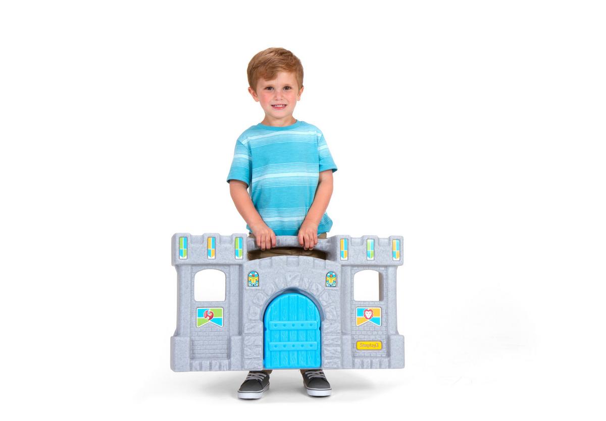 Märchenschloss Simplay 3 Ab 1,5 Jahren Tragbar - Multicolor, Basics, Kunststoff (64,8/17,1/37,8cm)