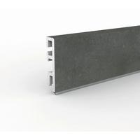Sockelleiste Doellken Cubica60 Trav Maragha - Dunkelgrau, Basics, Kunststoff (250/1.3/6cm)