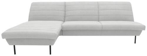 Ecksofa Looks Ix Silberfarben Looks Ix - Silberfarben/Schwarz, Design, Textil (168/274cm) - LOOKS by W.Joop