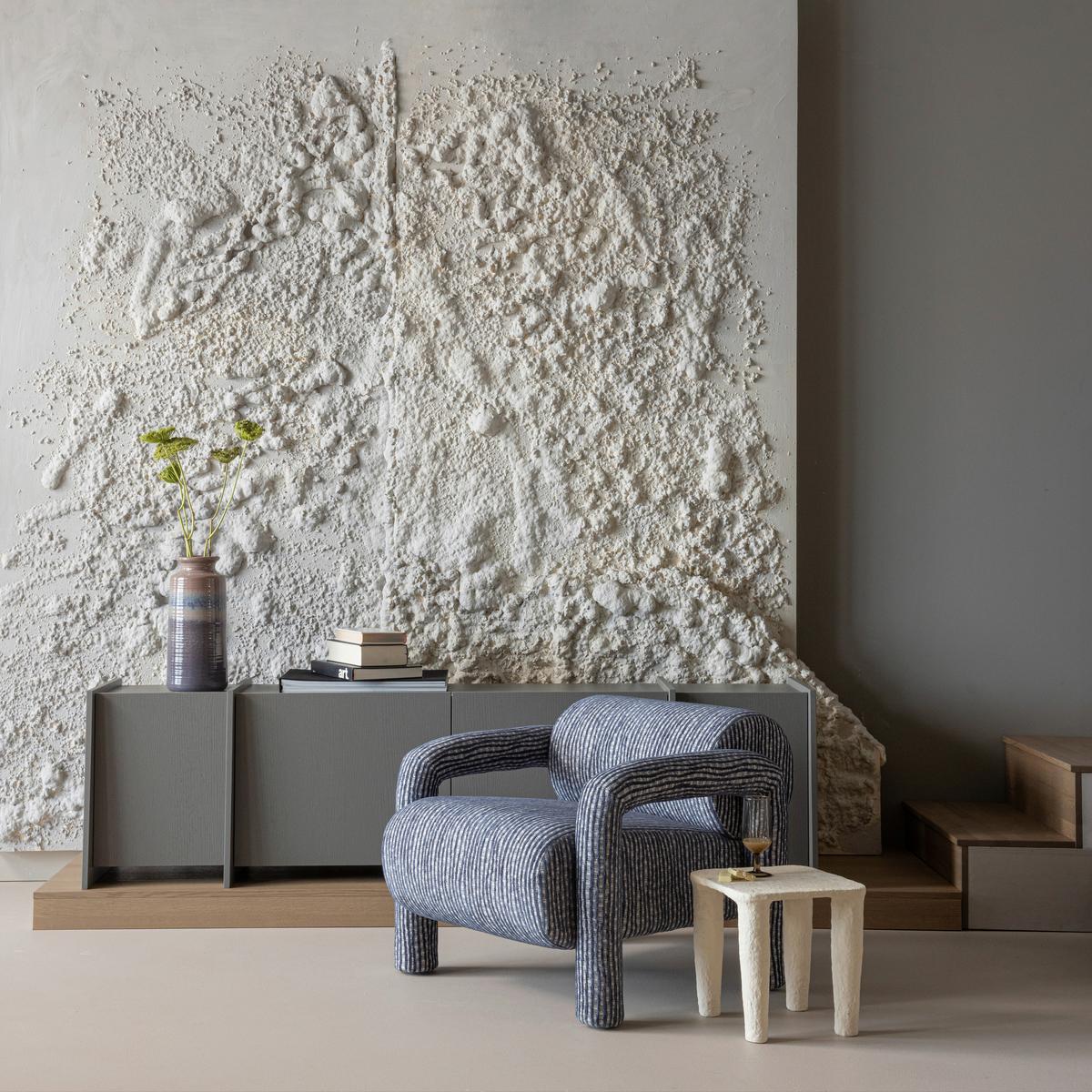 SESSEL Lenny Graublau B: 76cm - Graublau, MODERN, Textil (76/65/82cm) - Livetastic