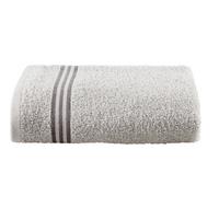 HANDTUCH SAMIRA - Silberfarben, KONVENTIONELL, Textil (50/100cm) - Ondega