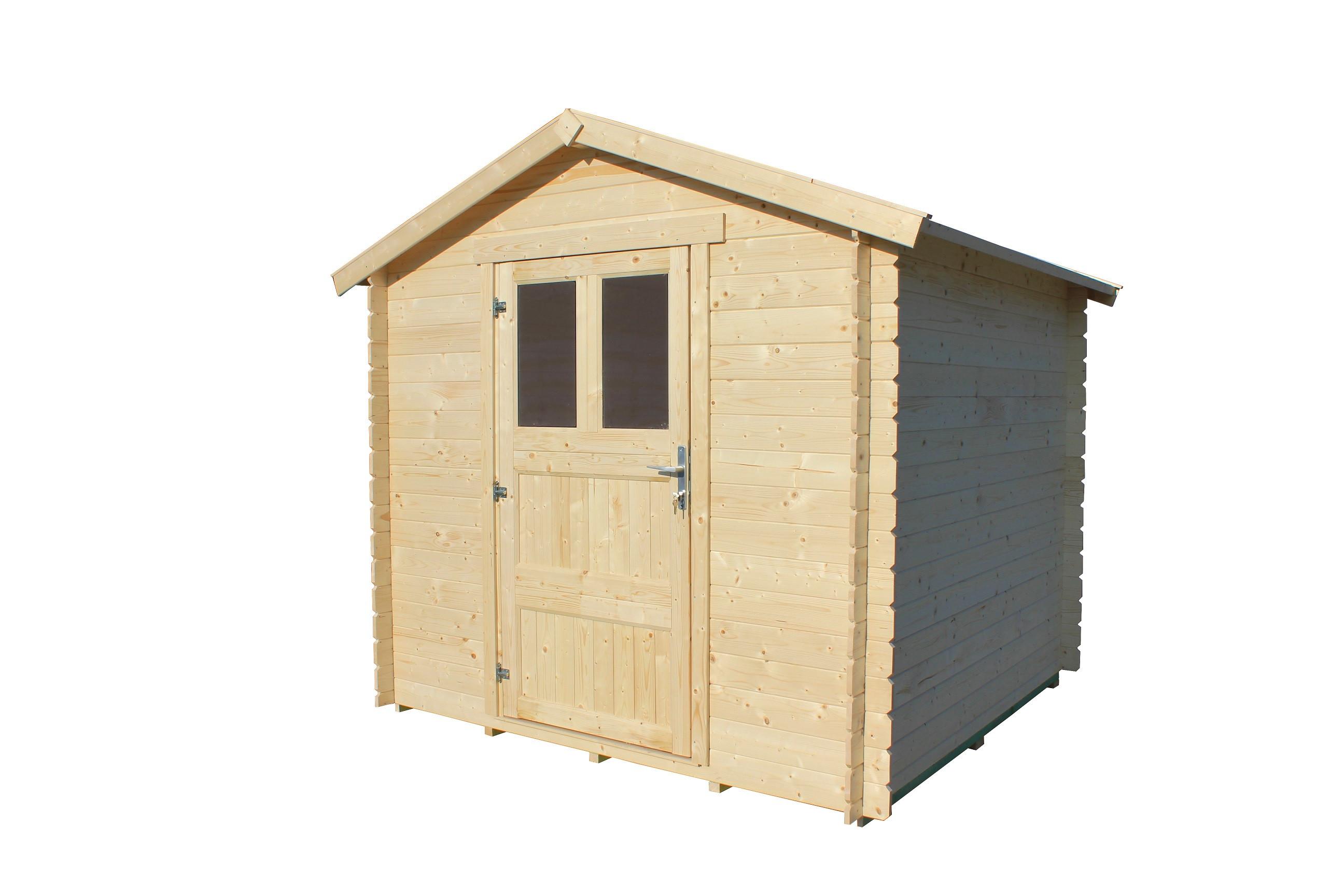 Kerti Faház Lilie Kb. 4,84m2 - natúr, Basics, fa - Best Price
