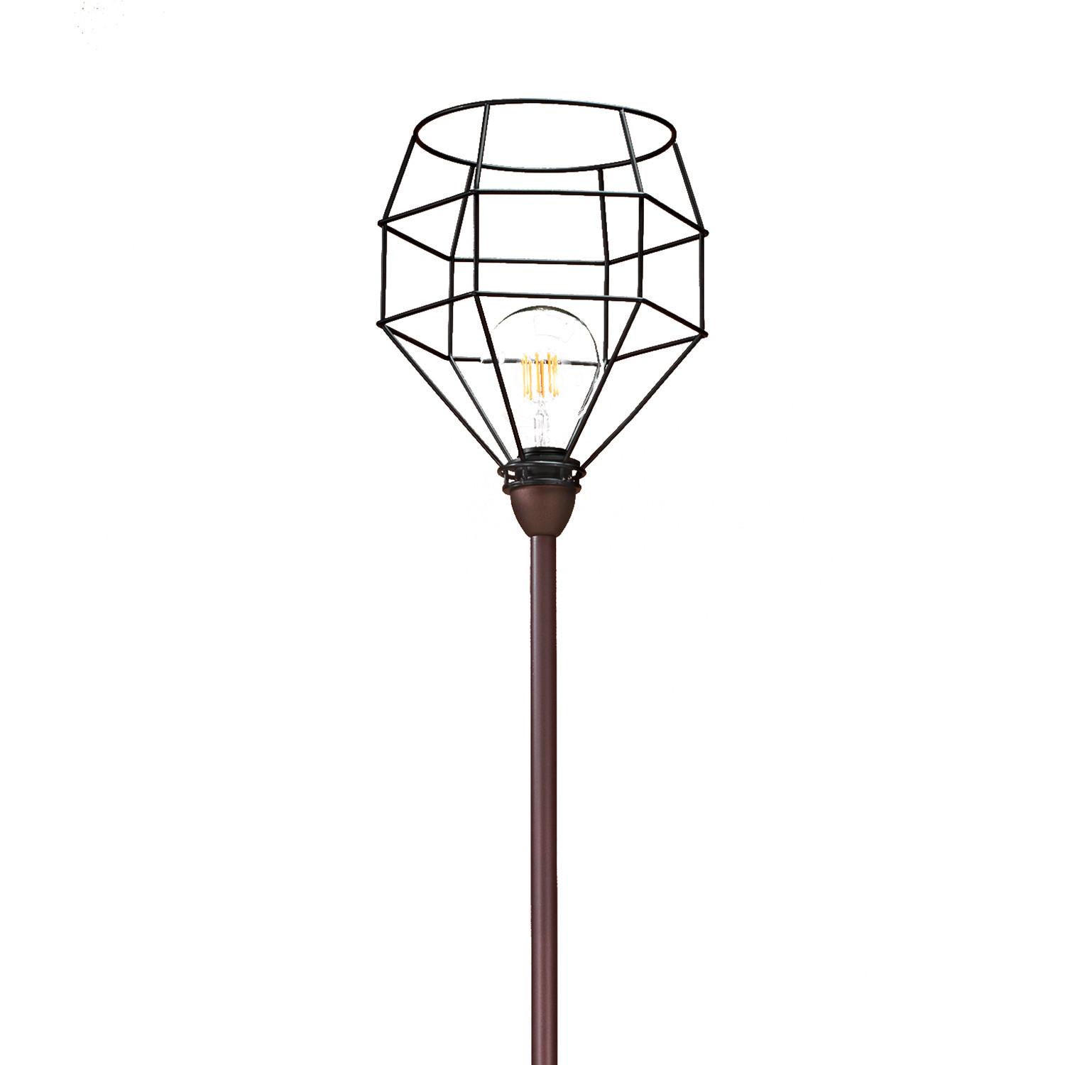 Stehleuchte 4859/pt - Schwarz, LIFESTYLE, Metall (28/173cm)