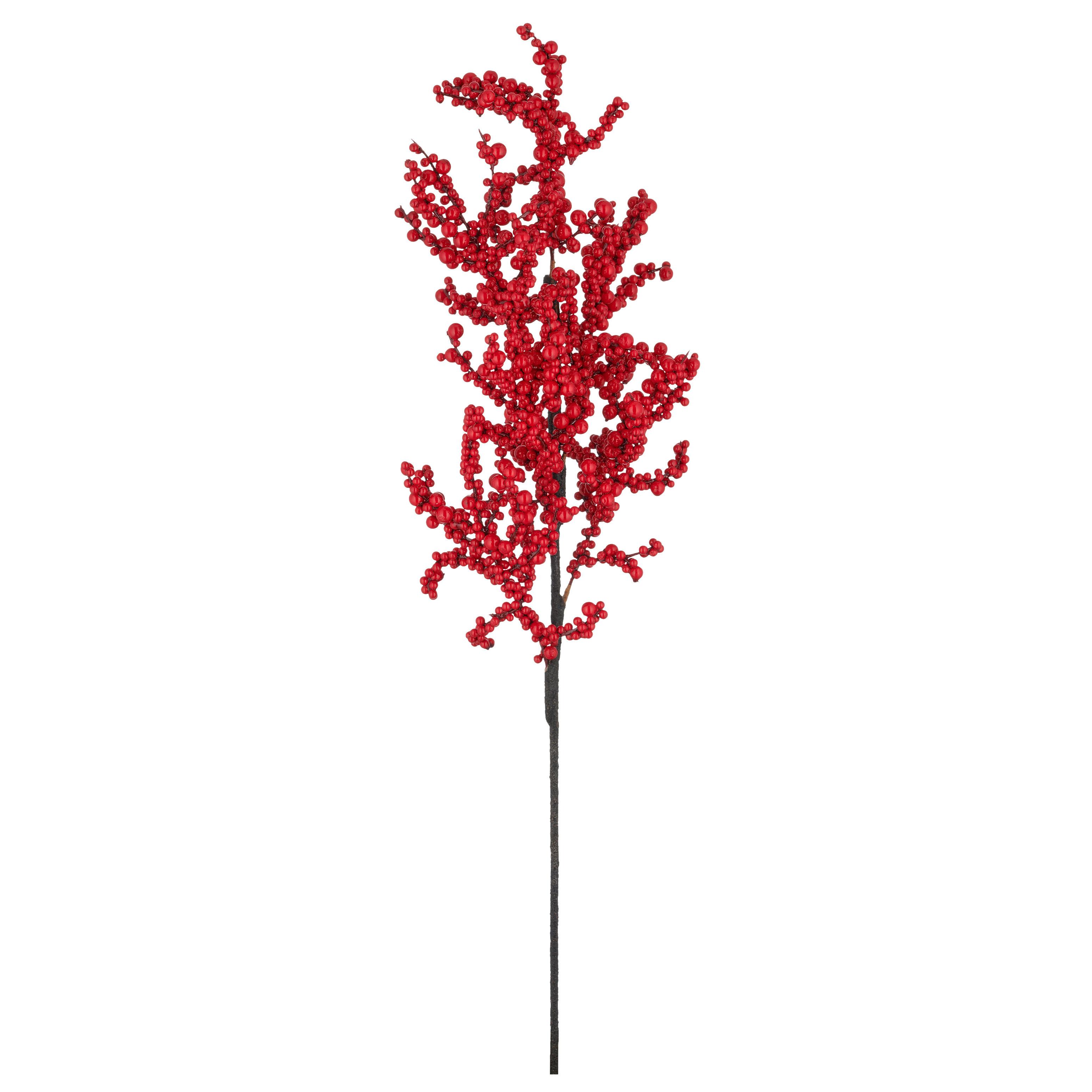 Umelá rastlina Výška 73 cm - hnedá/červená, Basics, plast (73cm) - Mömax