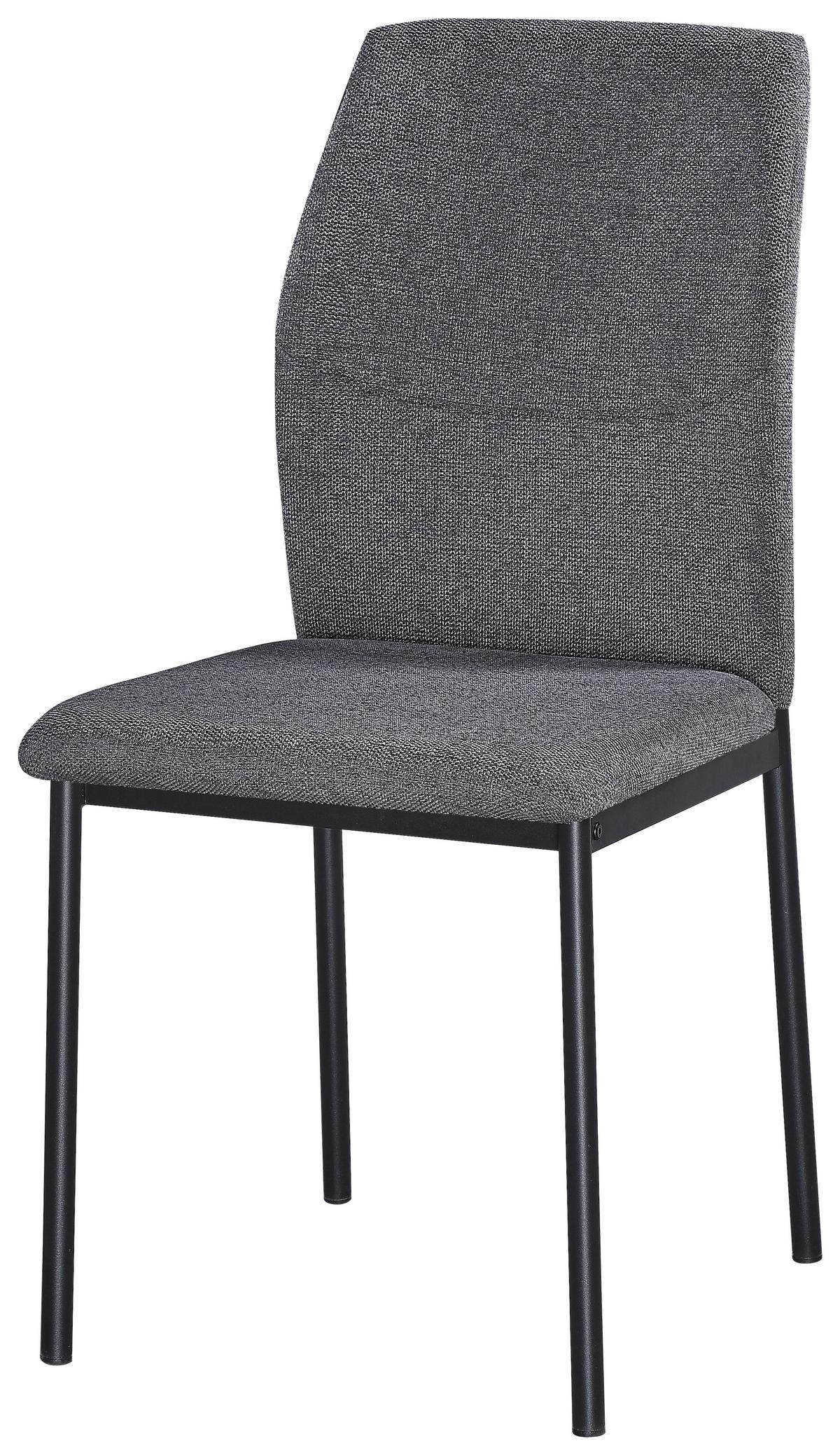 Tischgruppe Anton Giga S 5-teilig, Grau, B: 120cm - Hellgrau, MODERN, Keramik/Textil (120/75/80cm)