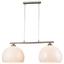 Hängeleuchte Stefanie - Nickelfarben, Basics, Kunststoff (30/120cm) - James Wood Hängeleuchte Stefanie - Nickelfarben, Basics, Kunststoff (30/120cm) - James Wood