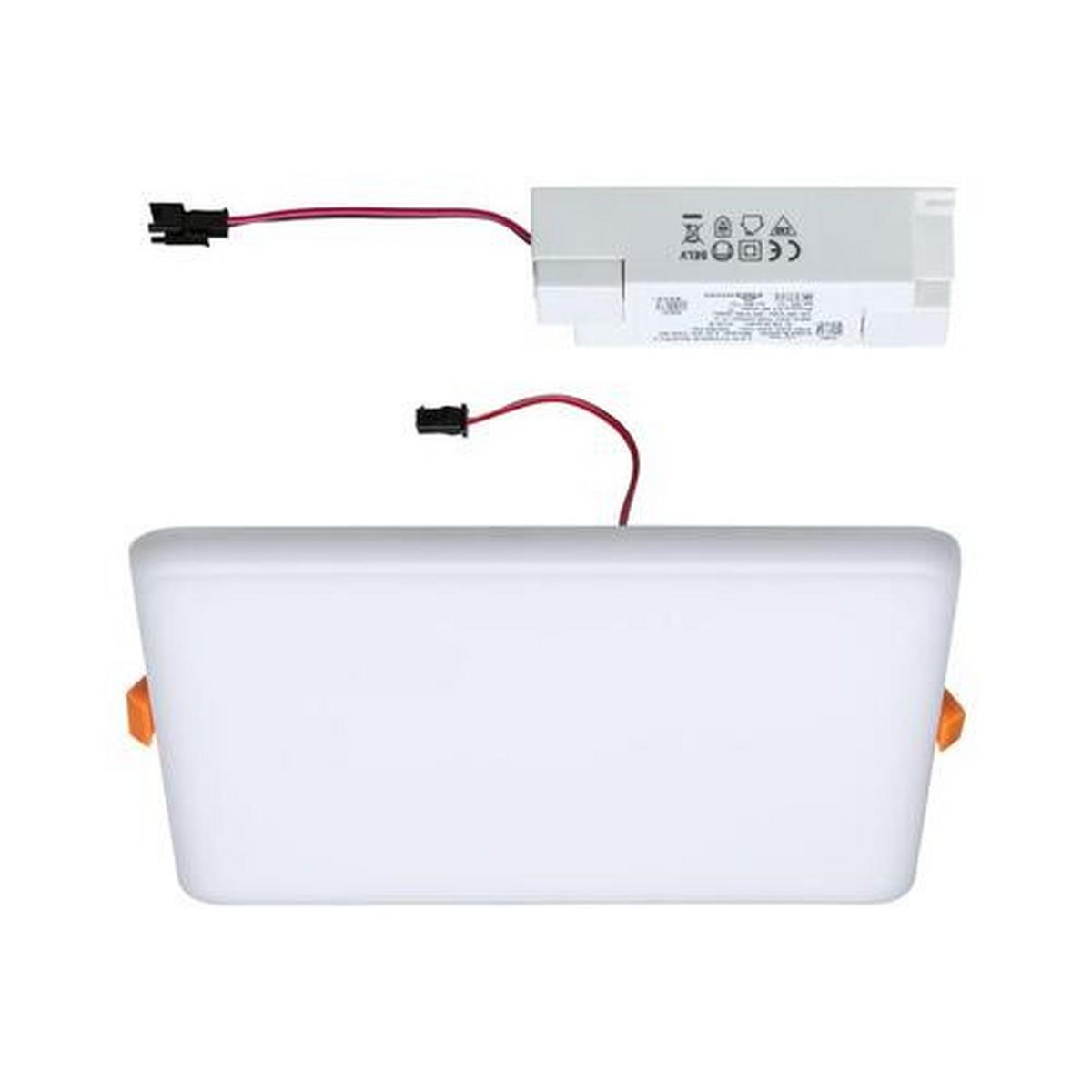 Led-paneel L: 18,5 Cm 92398 - Weiß, LIFESTYLE, Kunststoff (18,5/18,5cm) - Paulmann