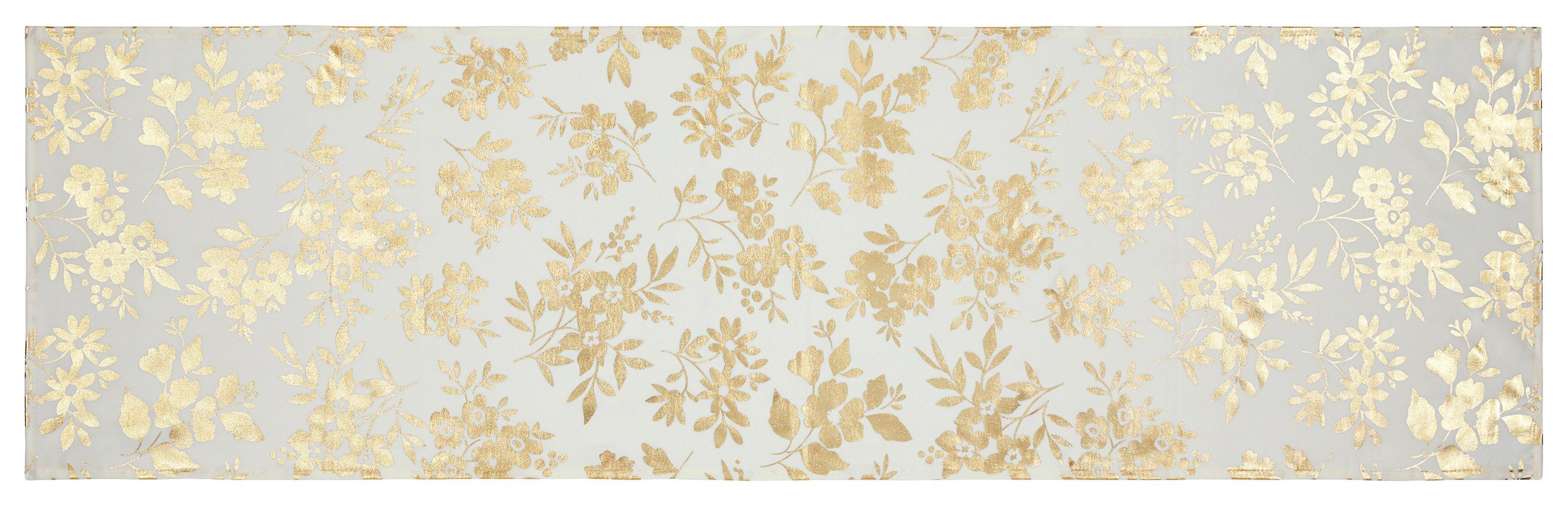 Tischläufer Josefa - Champagner, ROMANTIK / LANDHAUS, Textil (40/140cm) - James Wood