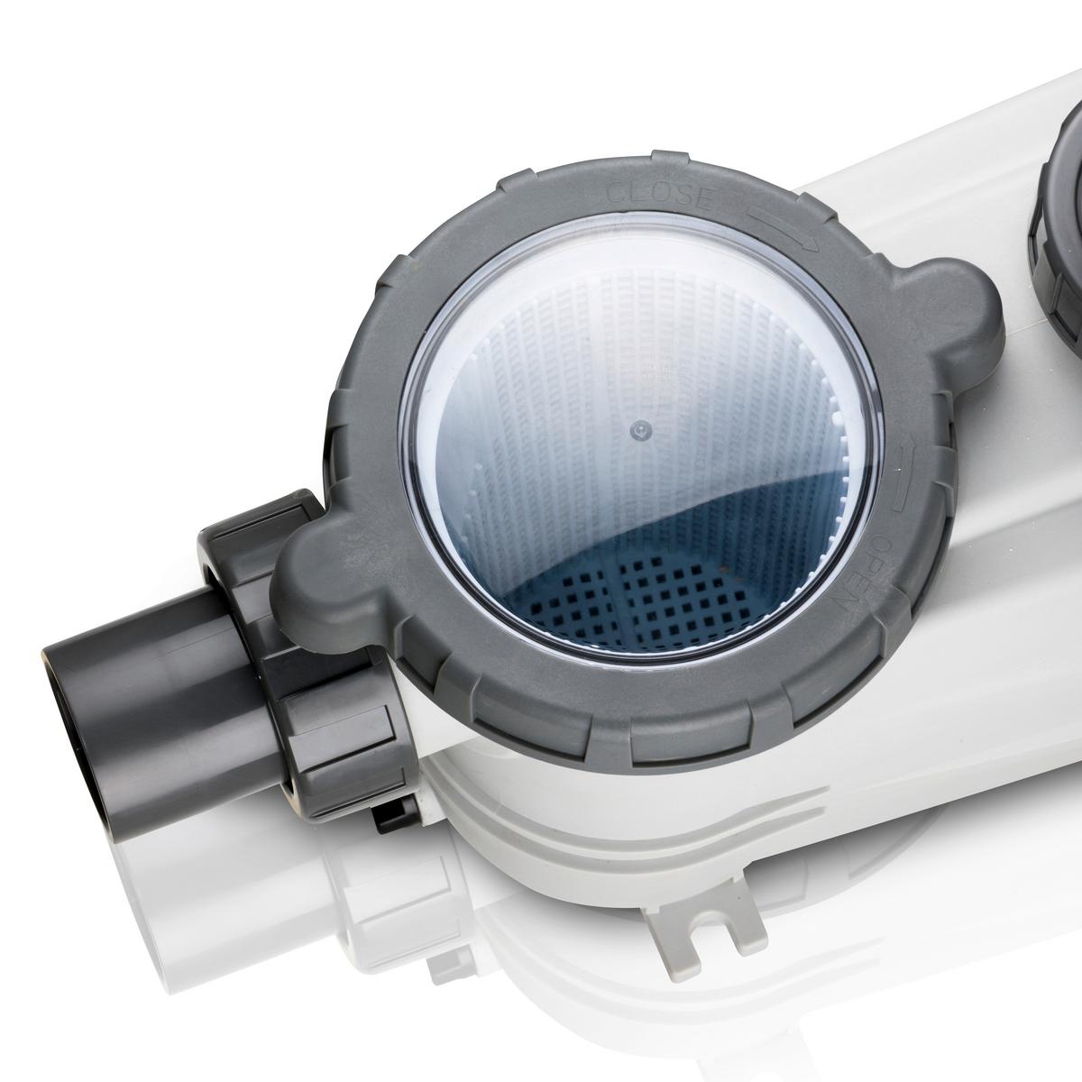 Filterpumpe Pumpe - Weiß, KONVENTIONELL, Kunststoff (55,3/22/27,8cm) - Gre