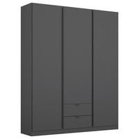 DREHTÜRENSCHRANK Style-Up Grau B: 136cm - Grau, MODERN, Holzwerkstoff (136/197/54cm) - Rauch Möbel