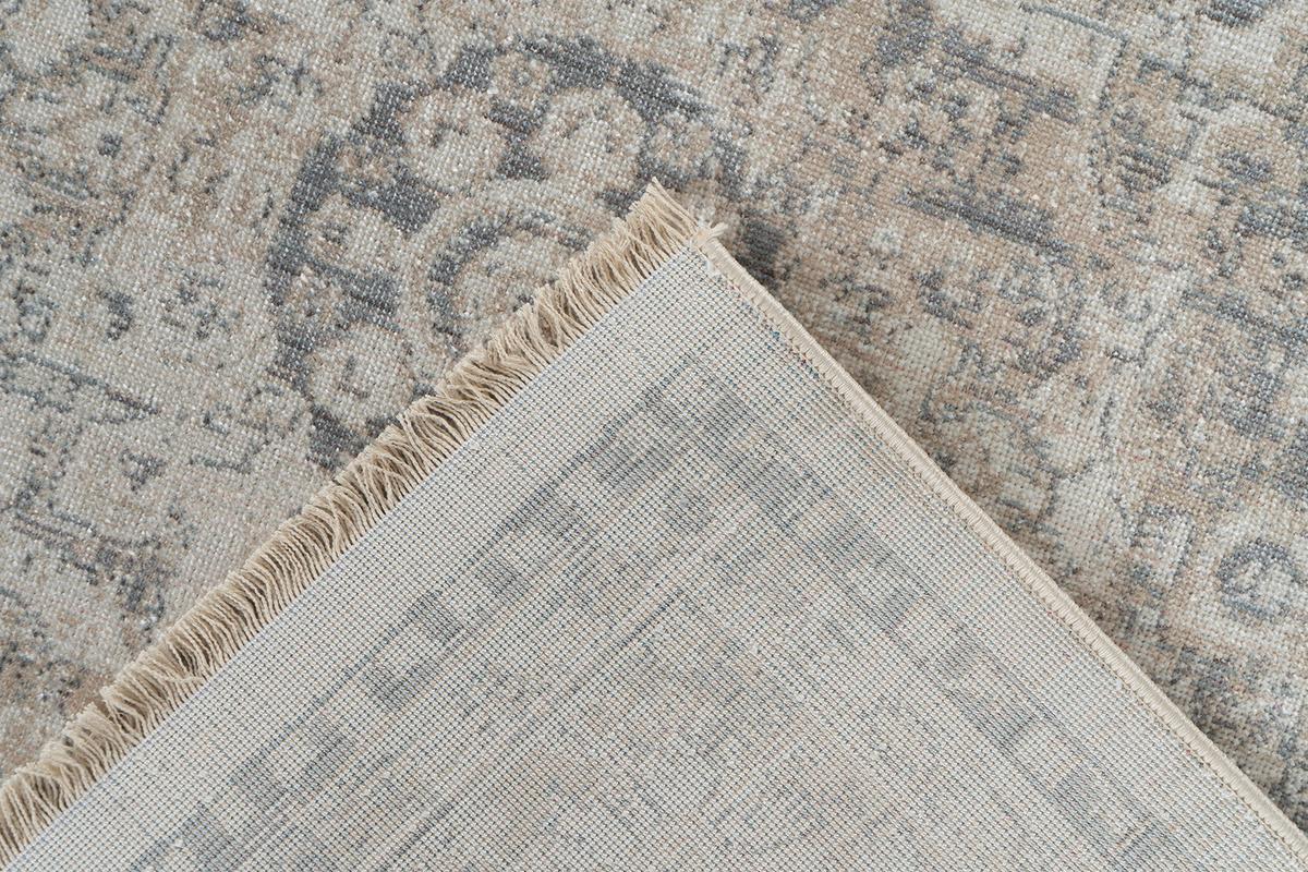 Vintage-teppich Dilan 100 - Grau, KONVENTIONELL, Textil (160/230cm)