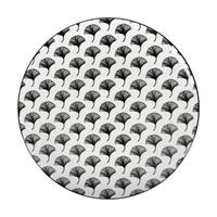 Mělký talíř Shiva, Ø: 27cm - bílá/černá, Lifestyle, keramika (27/2,5cm) - Mömax