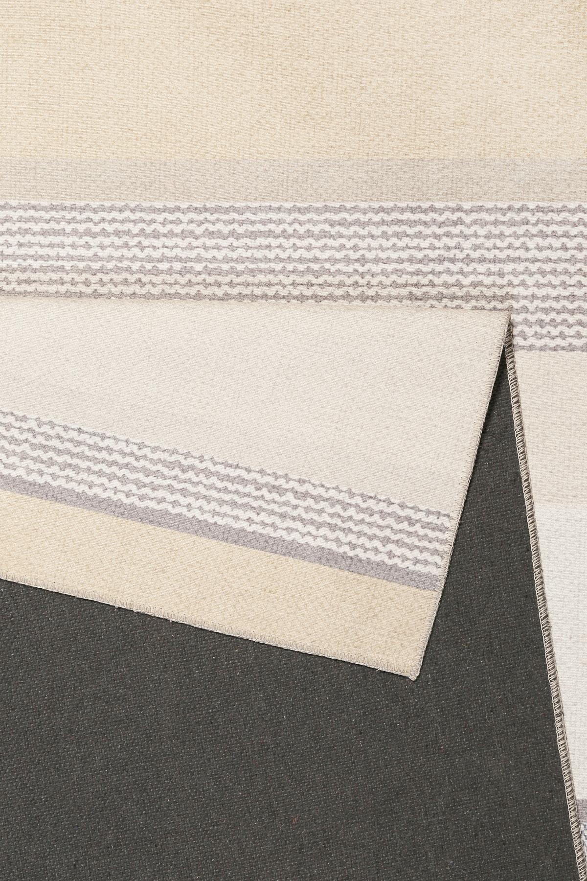 Flachwebteppich Ben Taupe/Sandfarben 120x170 cm - Taupe/Sandfarben, KONVENTIONELL, Textil (120/170cm) - Esprit