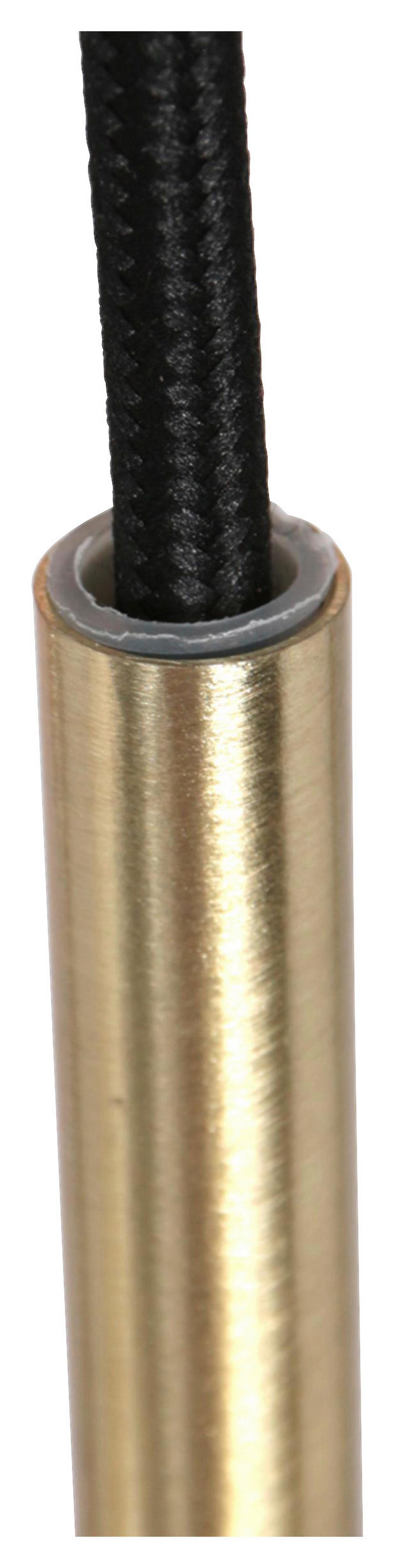 Deckenleuchte Bollique - Schwarz, Trend, Glas/Metall (60/115-373/60cm)
