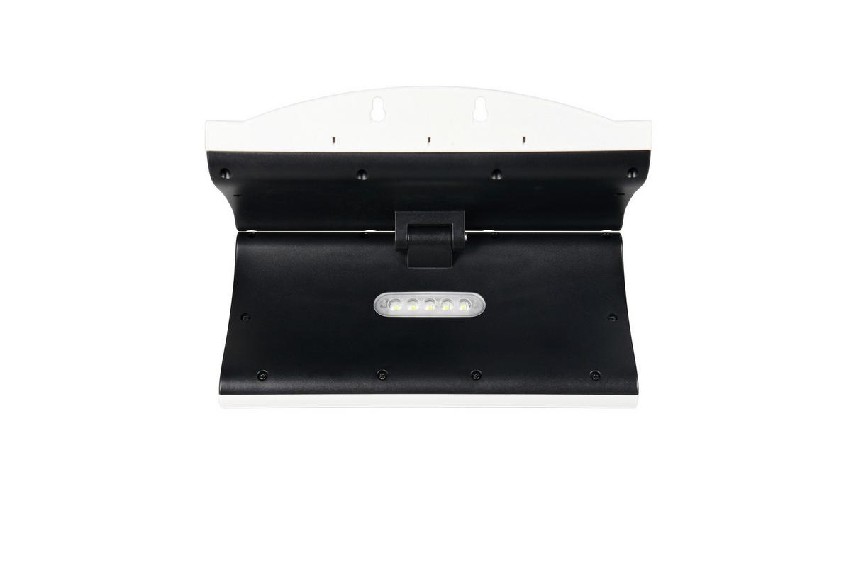 Außenwandleuchte Macapa Weiß B: 18,5 cm - Weiß, Design, Kunststoff (23/18,5/10,5cm)