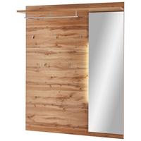 ŠATNÍ PANEL FUNNY M -EXKLUSIV- - barvy dubu/dub wotan, Konvenční, kompozitní dřevo/sklo (126/163/30cm) - Mömax