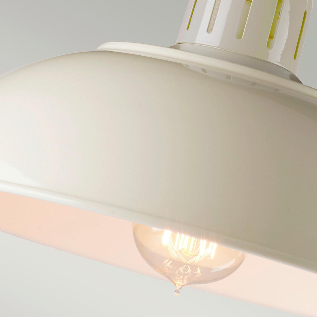 Tischleuchte Franklin-Cream - Creme, KONVENTIONELL, Metall (30/46/36cm) - Elstead Lighting