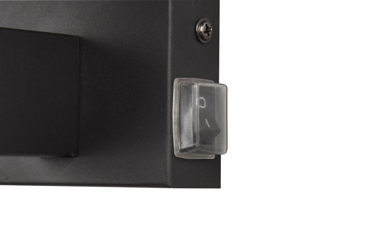 Badezimmer-Wandleuchte 284270132 Kula - Schwarz/Weiß, Design, Glas/Metall (14/20cm) - Trio Leuchten