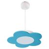 Kinderhängeleuchte 9550114 Fiore - Hellblau, Basics, Holzwerkstoff/Kunststoff (33/70cm)