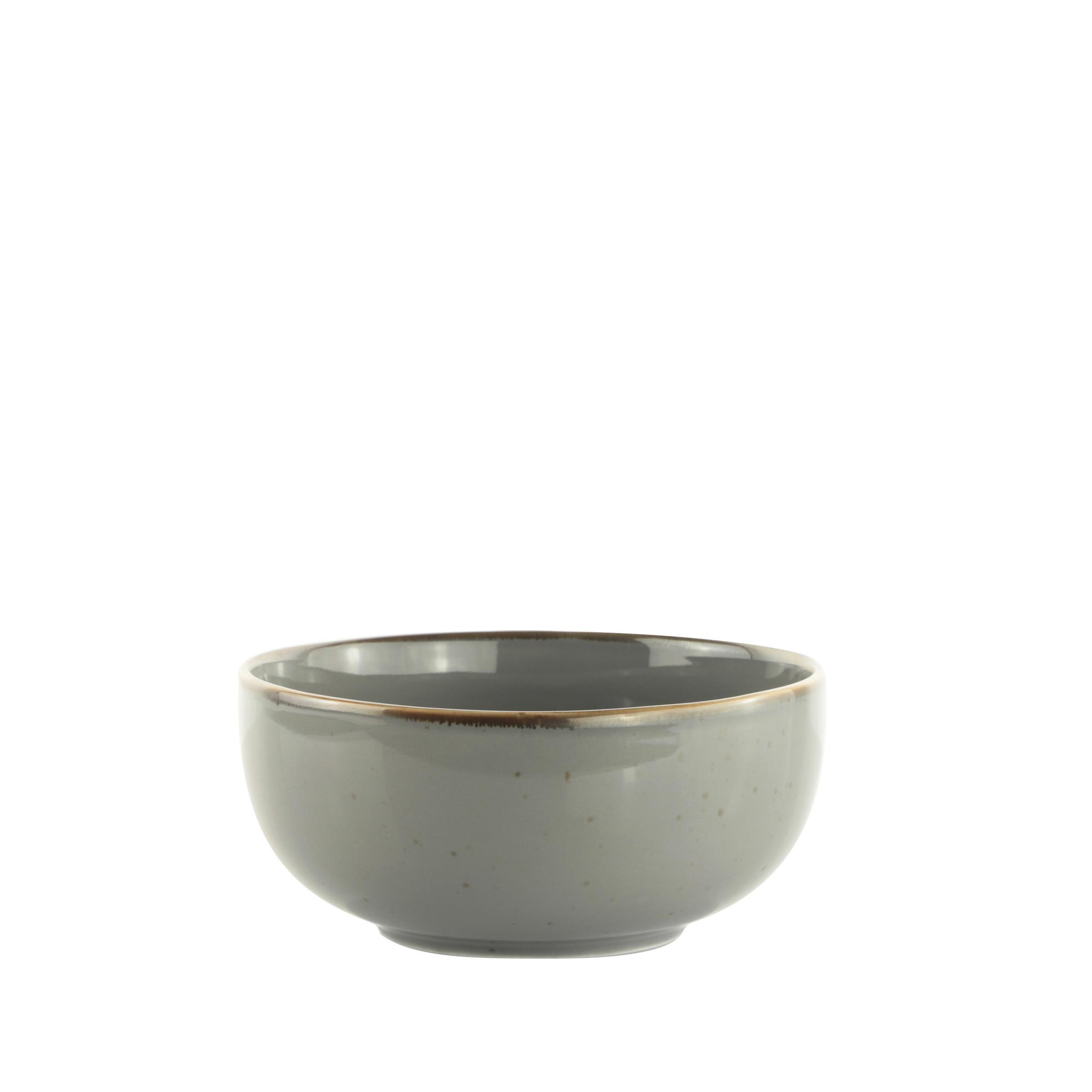 MISKA NA CEREÁLIE CAPRI - sivá, Modern, keramika (16,5/7,4cm) - Mömax