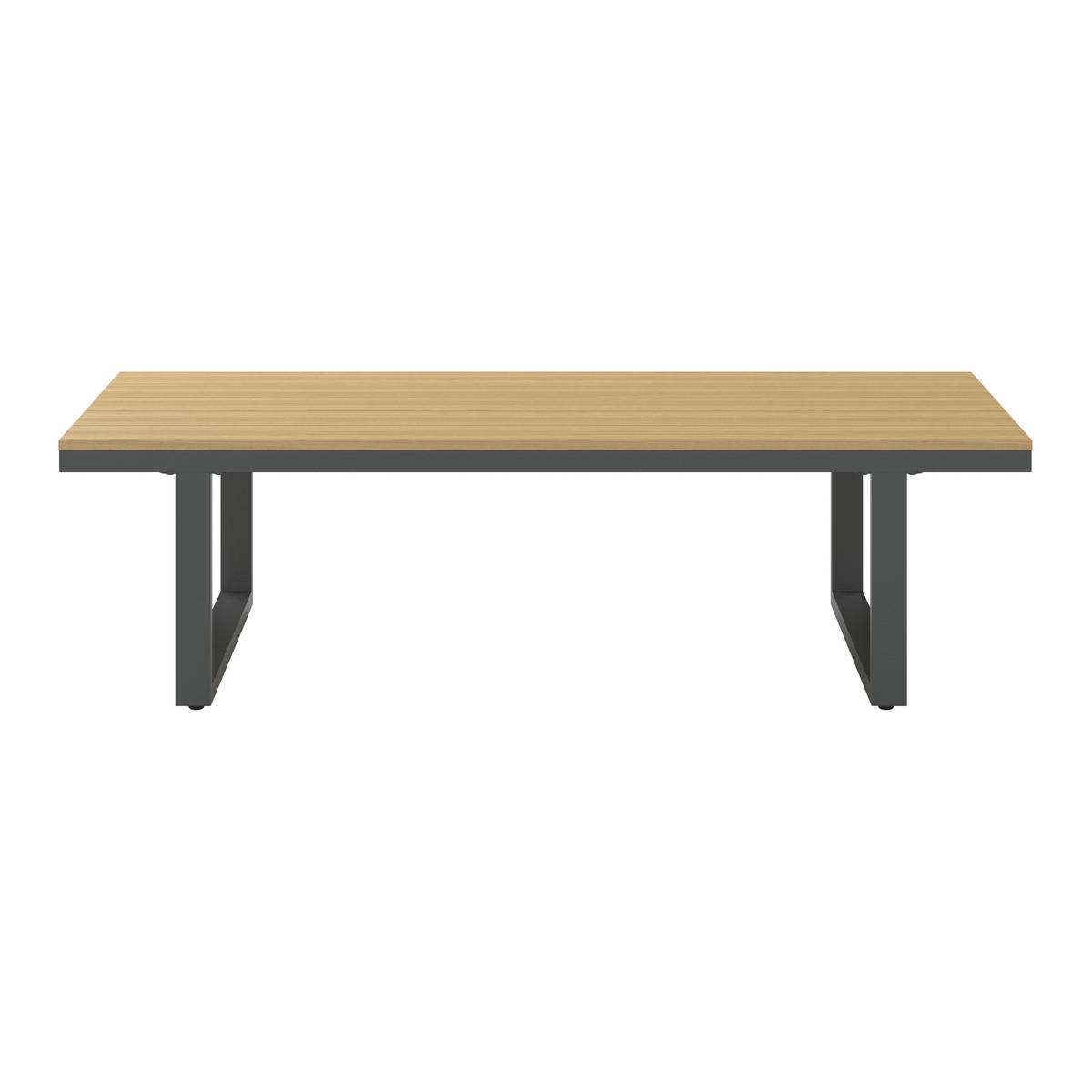 TERASOVÁ SEDACÍ SOUPRAVA ARIANNA - černá/krémová, Moderní, kov/textil (228cm) - Bessagi Garden